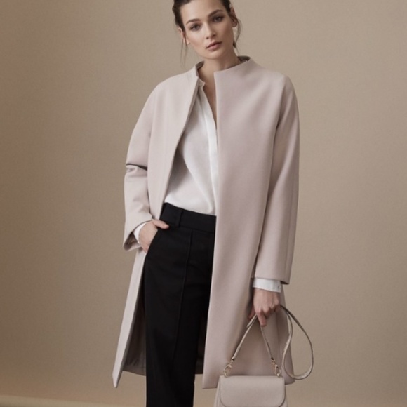 Reiss Macy Chiffon Coat